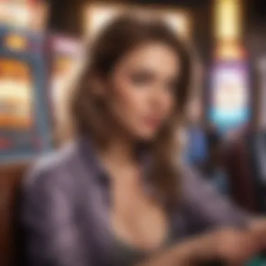 Player enjoying a free online slots experience