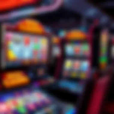 User-Friendly Online Casino Interface An enticing interface of an online casino featuring free play slots