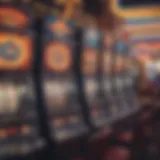 A vibrant display of slot machines at Thunder Valley Casino