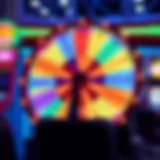 Symbolic representation of Wheel of Fortune slots with vibrant colors.