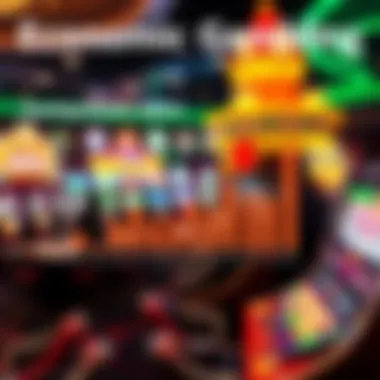 Chart depicting the economic impact of gambling in Charleston