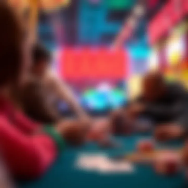 A conceptual image representing user engagement within gaming communities.