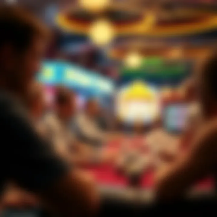 Exciting bingo gameplay in action