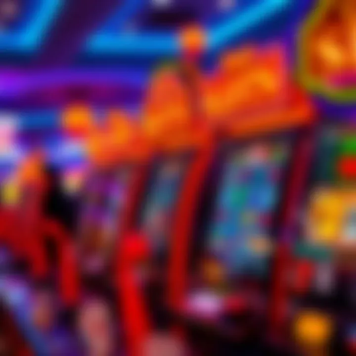 Graphical representation of winning trends in slot machines