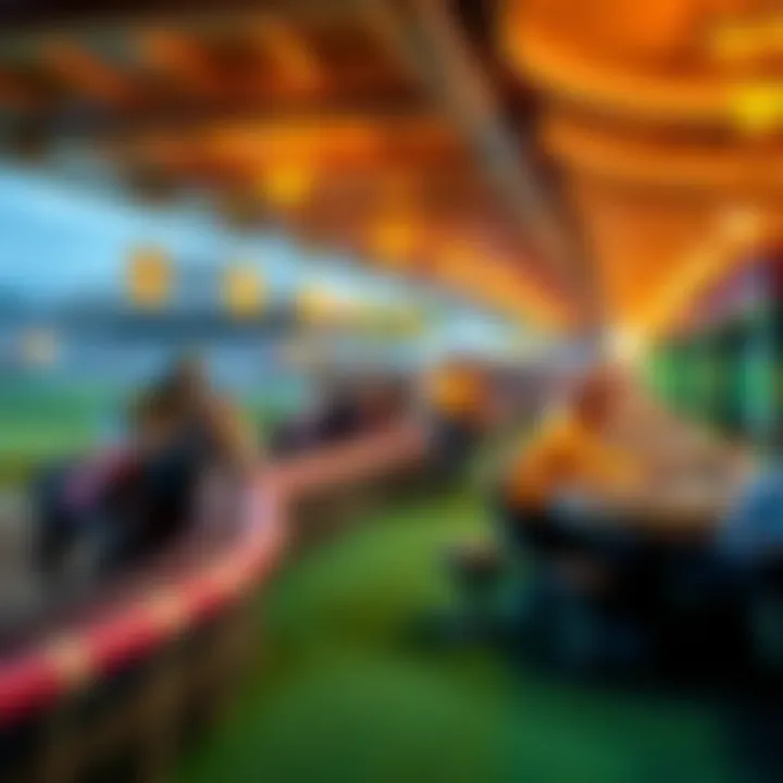 An overview of different horse racing tracks, showcasing the variety of venues.