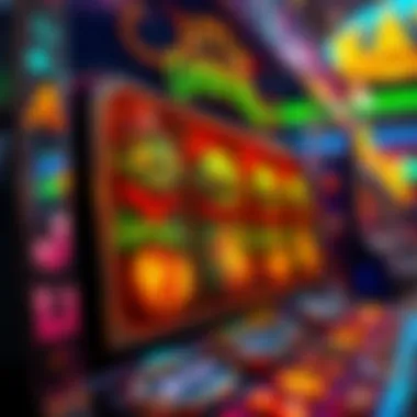 Intricate design of Little Green Men slot game