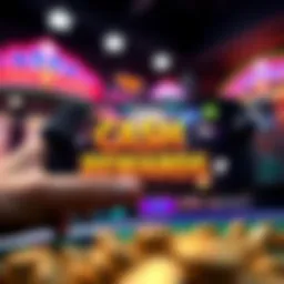 Exciting gameplay on an iPhone screen showing cash rewards