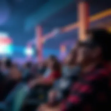 Audience enjoying a performance in Las Vegas