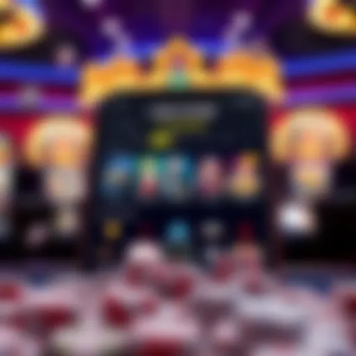 User interface of Lightning Casino app showcasing gaming options