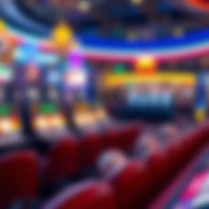 Visual representation of online lottery platforms