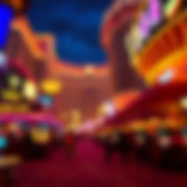 An overview of Mandalay Bay's vibrant atmosphere