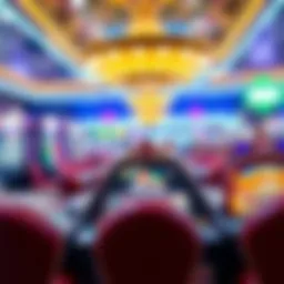 A vibrant display of mobile games showcasing financial rewards.