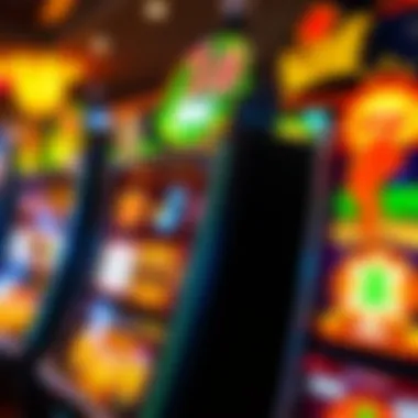 The Excitement of Online Slot Machines A vibrant slot machine display with colorful symbols