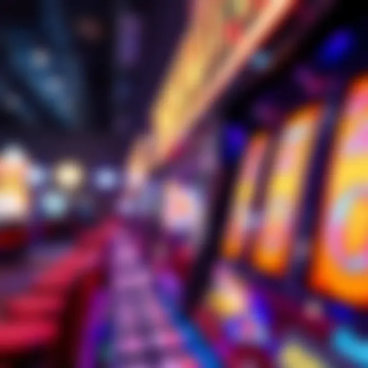 Close-up of a jackpot win on a slot machine