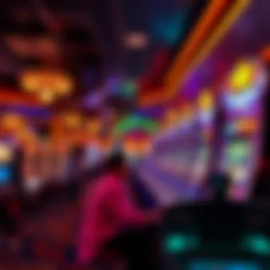 Santa Fe Casino gaming floor with vibrant atmosphere