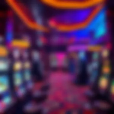 Interior view showcasing gaming floor and slot machines