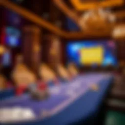 Elegant gaming environment showcasing Royal 888 Casino