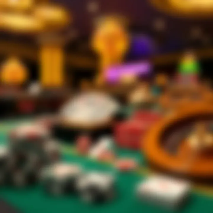 Variety of classic and modern casino games