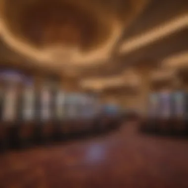 Diverse Gaming Experience at Sands Casino Interior gaming area highlighting various gaming options available