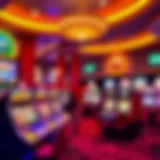A vibrant online casino interface showcasing diverse game options