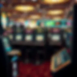 Diverse slot machine designs and vibrant graphics
