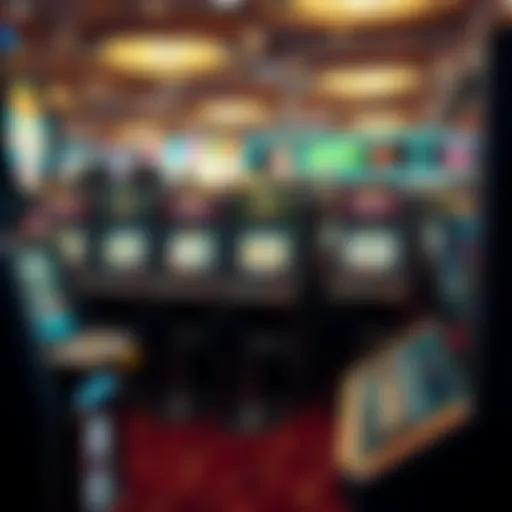 Diverse slot machine designs and vibrant graphics