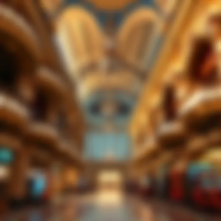 A guided tour showcasing the intricate architecture of a renowned casino