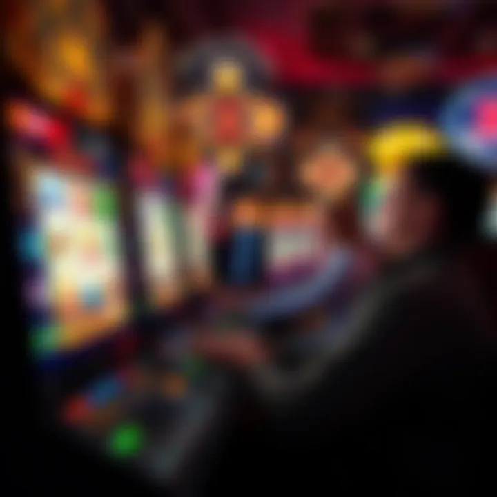 Player engaged in an online slot game featuring Aztec themes