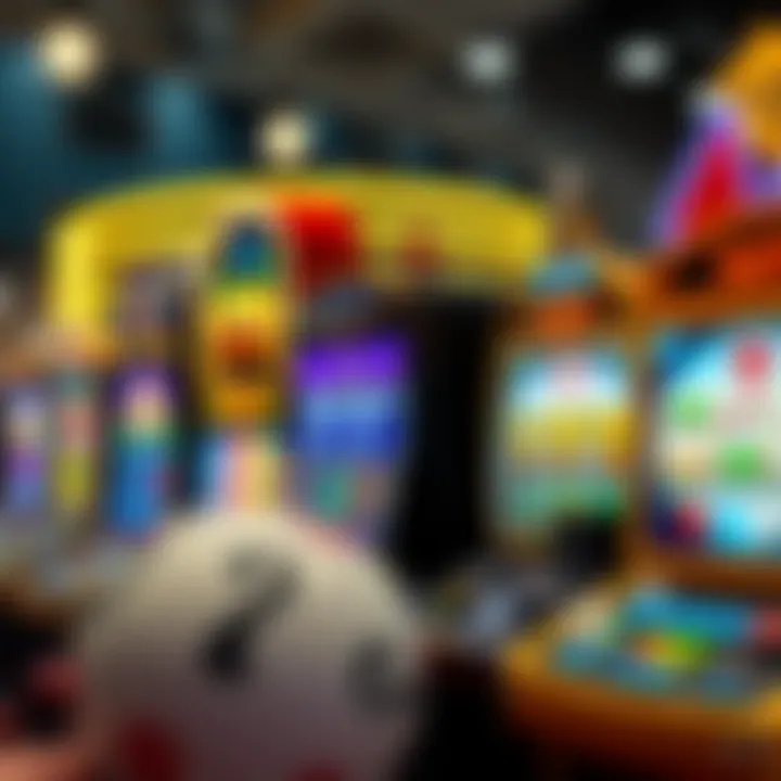 An array of popular slot games showcasing different themes and designs