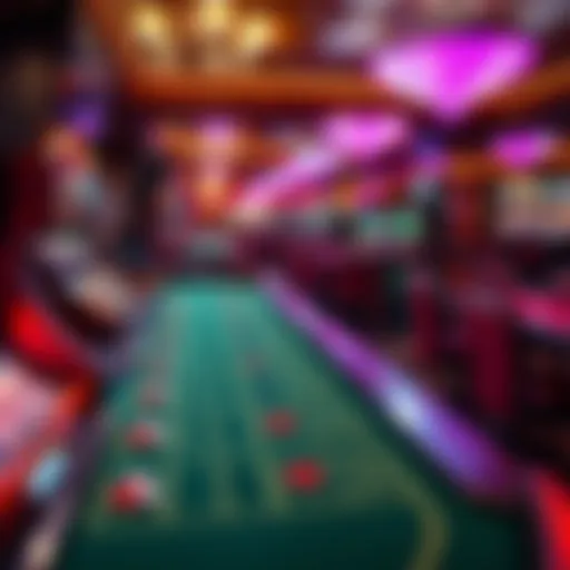 Luxurious gaming layout at Nemacolin Woodlands Casino