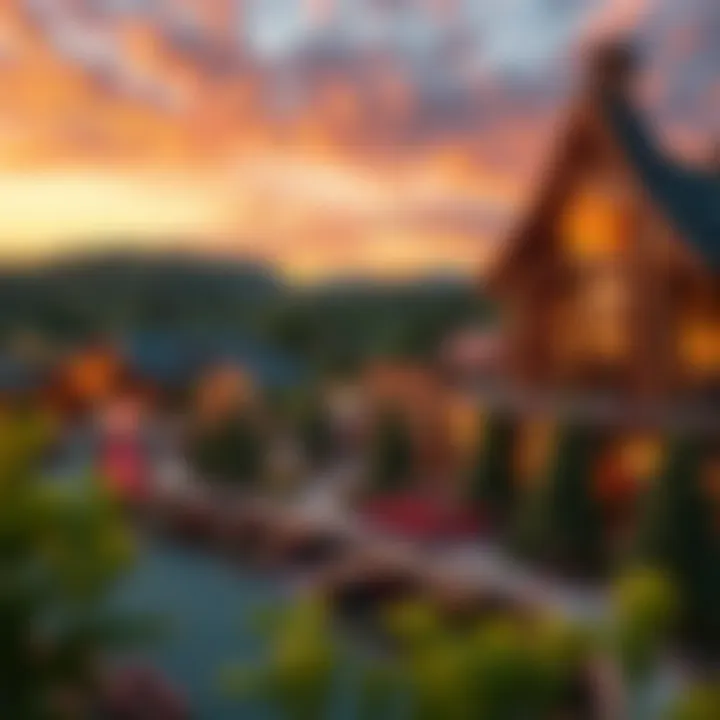 Scenic views surrounding the casino