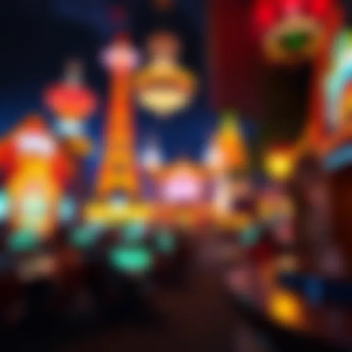 Vibrant nightlife atmosphere at Nemacolin Woodlands Casino