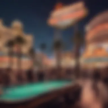 Exploring Las Vegas: A Tourist's Paradise Tourists enjoying the attractions in Las Vegas