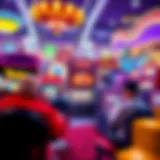 A vibrant illustration of various browser-based game genres