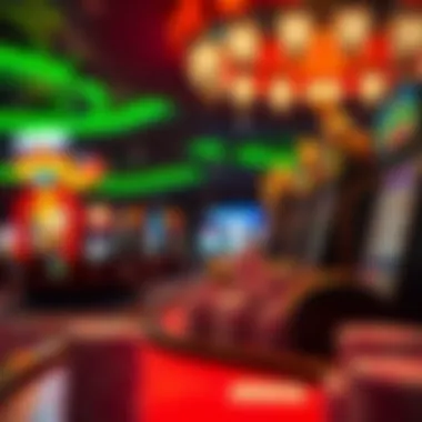 Illustration of responsible gaming practices in a casino environment.