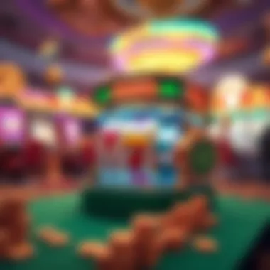 An infographic illustrating regulatory frameworks impacting online casinos