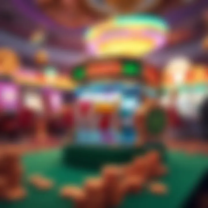 An infographic illustrating regulatory frameworks impacting online casinos