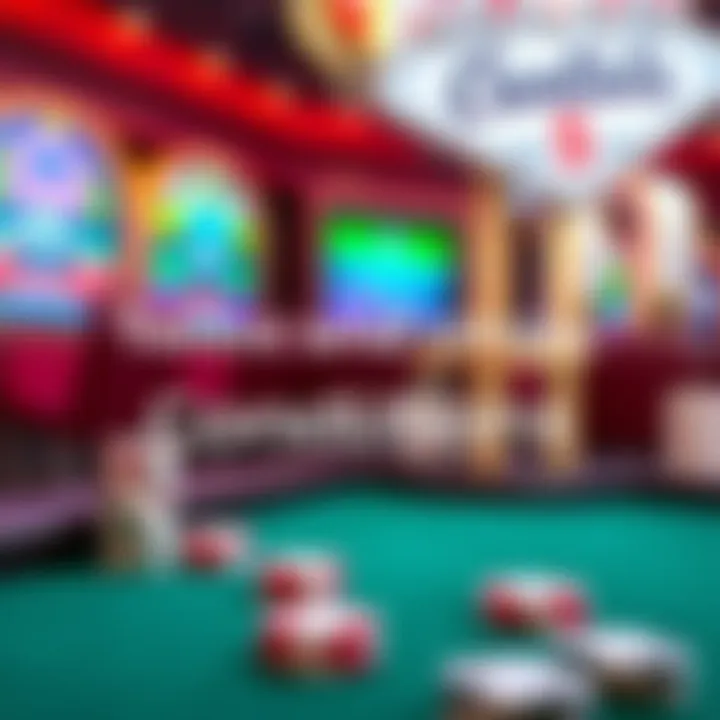 Visualization of essential terms and conditions in online casinos