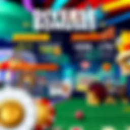 A vibrant casino bonus infographic showcasing diverse offers