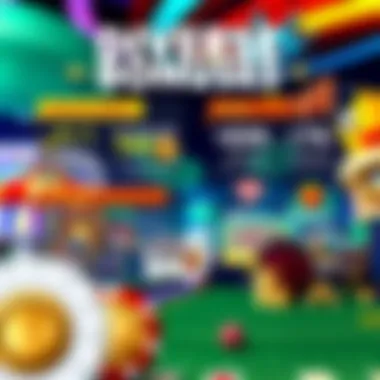 A vibrant casino bonus infographic showcasing diverse offers