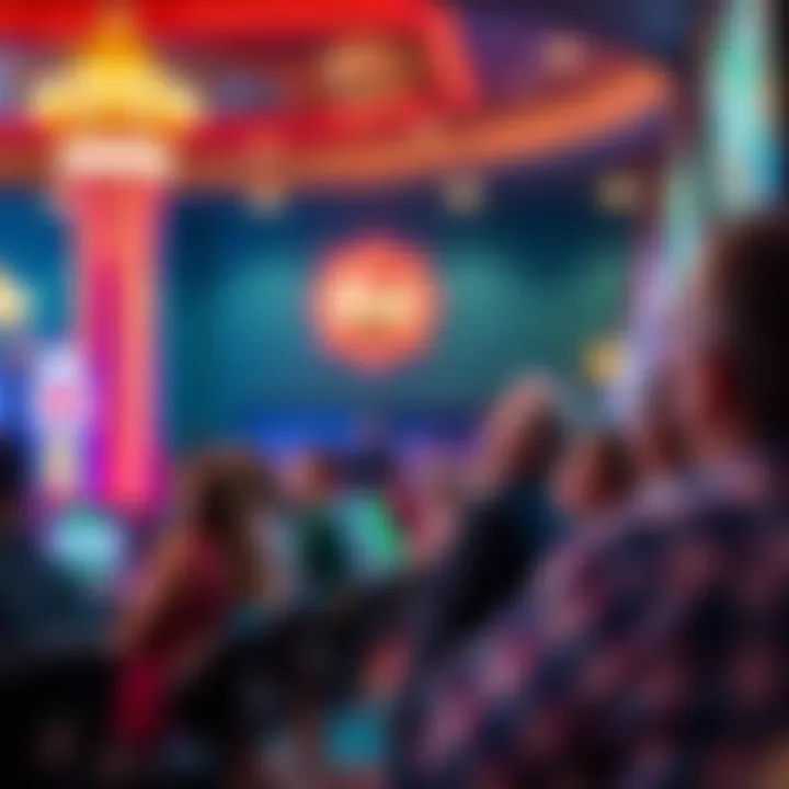 Exciting entertainment event at Tioga Downs Resort showcasing a lively performance