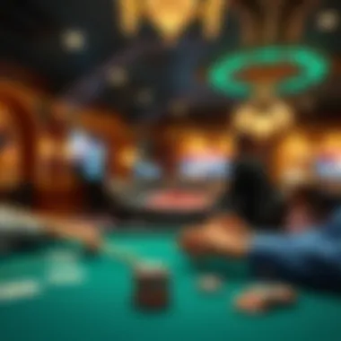 Comparison of traditional and virtual poker environments