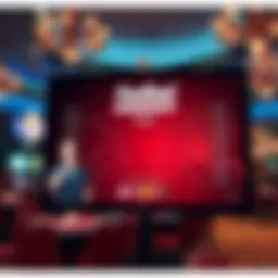 Visual representation of the FanDuel Bracket Challenge interface