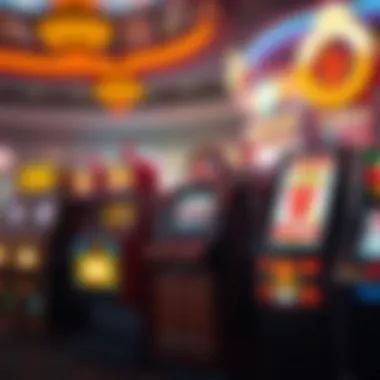 Evolution of Slot Machines An artistic depiction of the evolution of slot machines from classic to modern designs