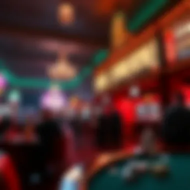 Gambling History in Michigan Historical images depicting the evolution of gambling in Michigan over the decades.