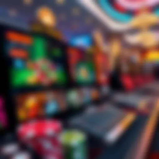 A captivating online casino interface displaying various games