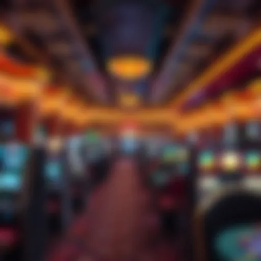 Luxurious gaming floor at Horseshoe Hammond