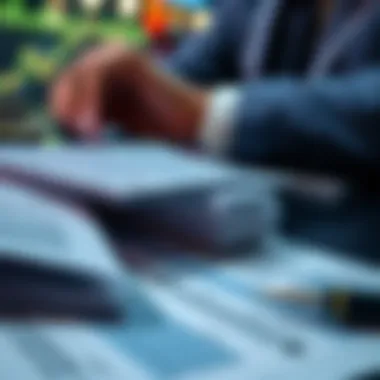 A close-up of financial documents related to a bookmaker's operations