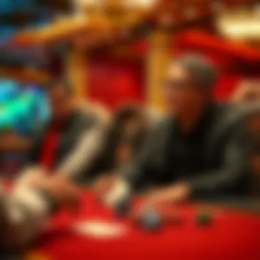 Reading opponents' behavior at the poker table