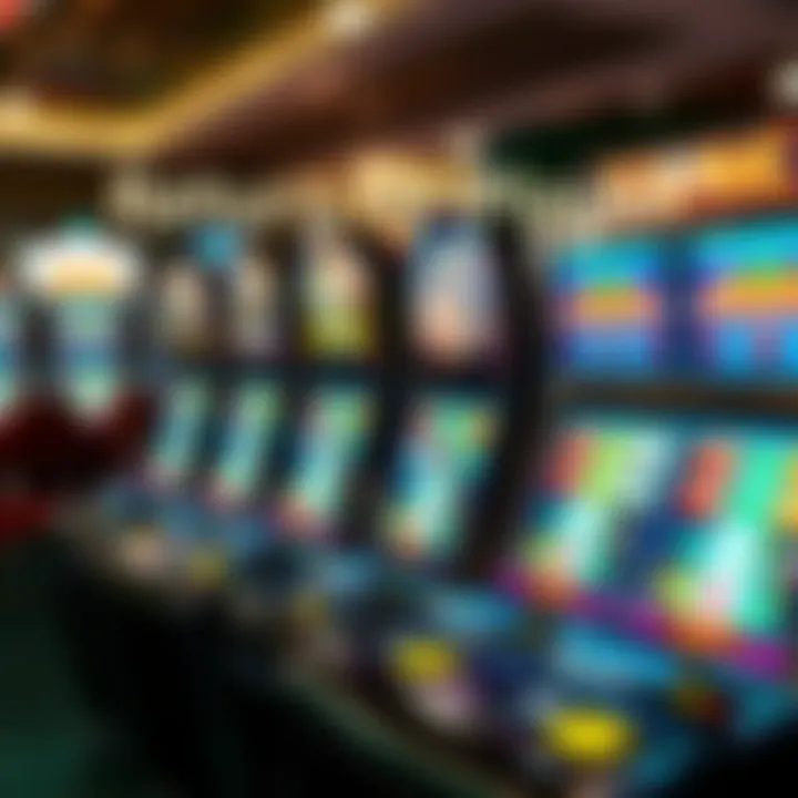 Visual representation of return-to-player percentages